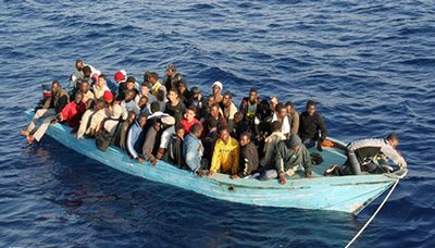 غرق قارب تهريب للأفارقة قبالة الساحل الجنوبي الغربي لليمن