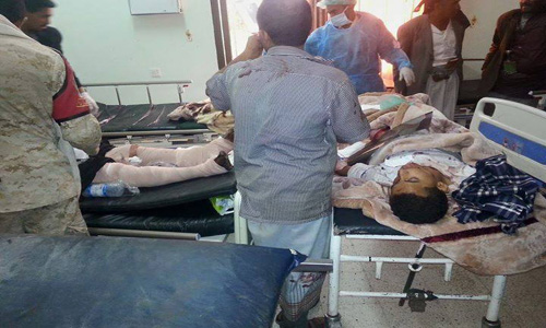 قتلى وجرحى في انفجار عبوة ناسفة استهدفت مقرا للحوثيين بذمار
